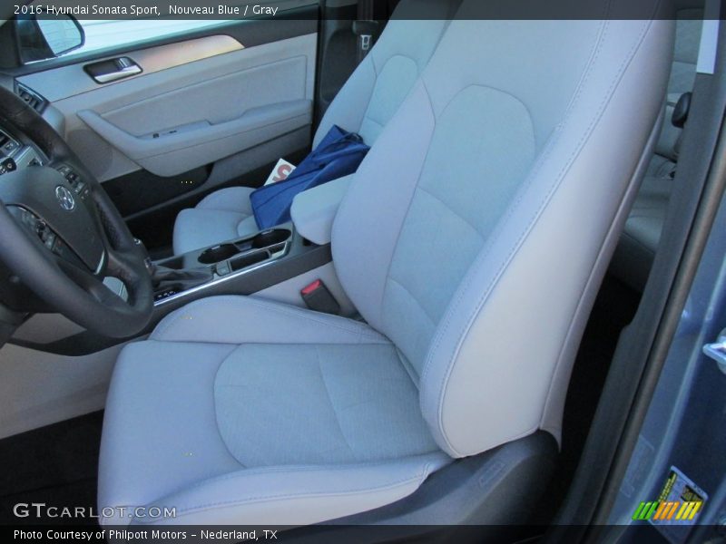 Nouveau Blue / Gray 2016 Hyundai Sonata Sport