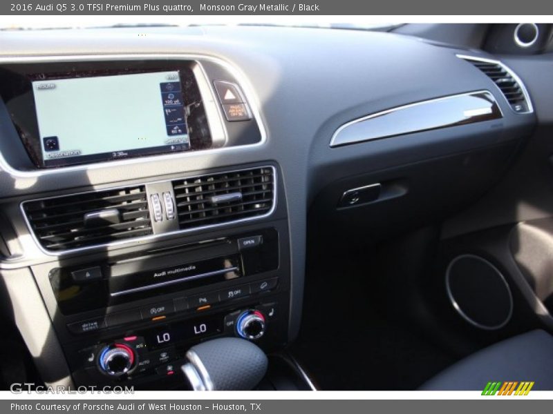 Monsoon Gray Metallic / Black 2016 Audi Q5 3.0 TFSI Premium Plus quattro