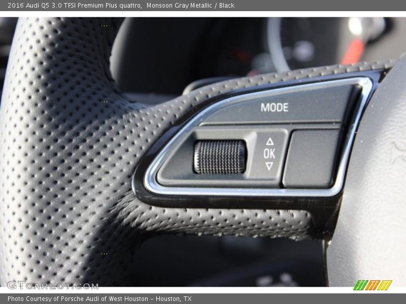 Monsoon Gray Metallic / Black 2016 Audi Q5 3.0 TFSI Premium Plus quattro