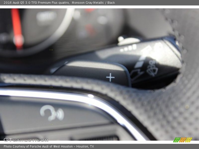 Monsoon Gray Metallic / Black 2016 Audi Q5 3.0 TFSI Premium Plus quattro