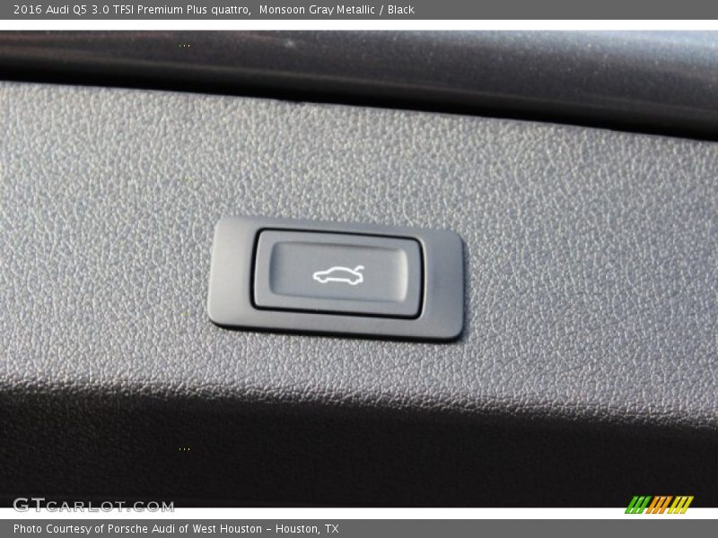 Monsoon Gray Metallic / Black 2016 Audi Q5 3.0 TFSI Premium Plus quattro