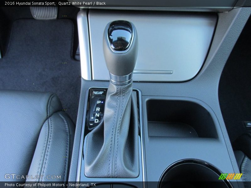 Quartz White Pearl / Black 2016 Hyundai Sonata Sport