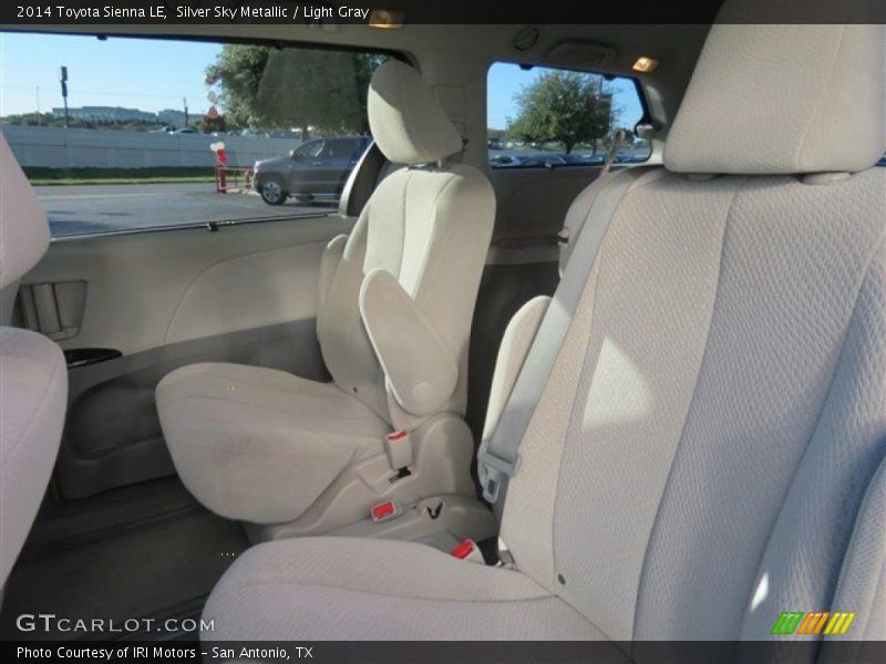 Silver Sky Metallic / Light Gray 2014 Toyota Sienna LE