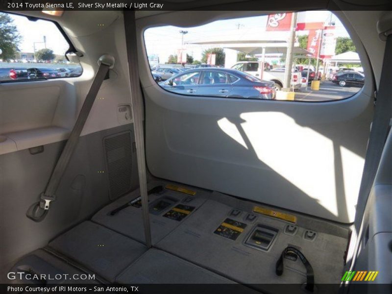 Silver Sky Metallic / Light Gray 2014 Toyota Sienna LE
