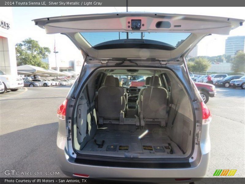 Silver Sky Metallic / Light Gray 2014 Toyota Sienna LE