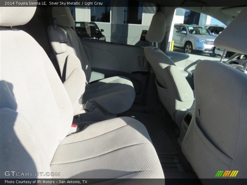 Silver Sky Metallic / Light Gray 2014 Toyota Sienna LE