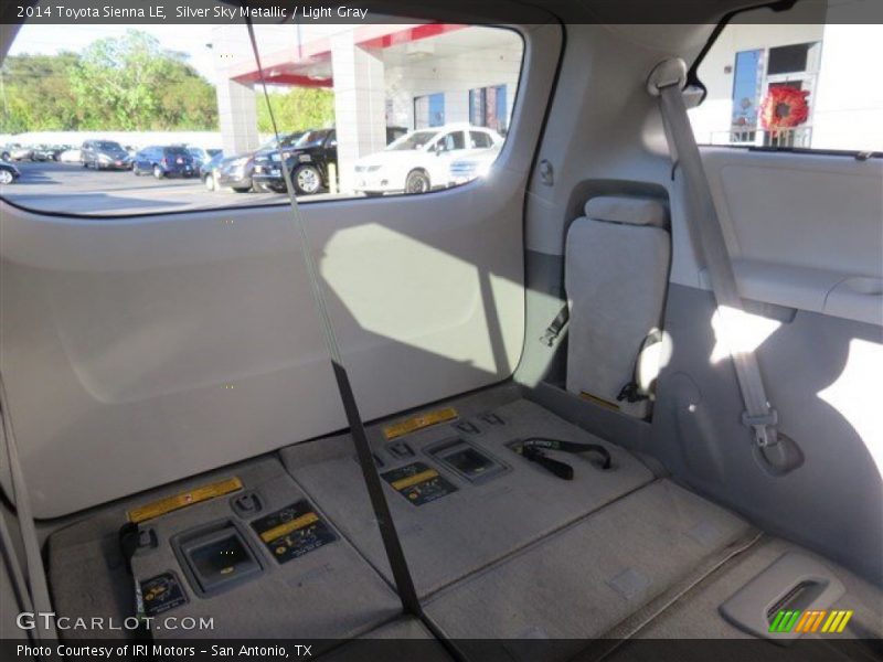 Silver Sky Metallic / Light Gray 2014 Toyota Sienna LE