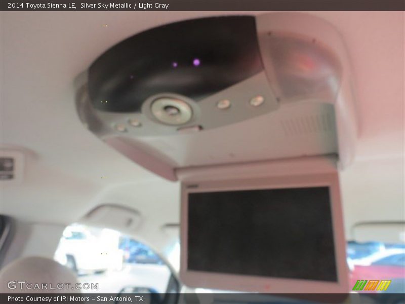Silver Sky Metallic / Light Gray 2014 Toyota Sienna LE