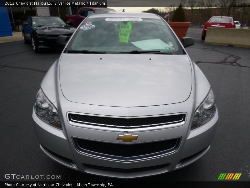 Silver Ice Metallic / Titanium 2012 Chevrolet Malibu LS