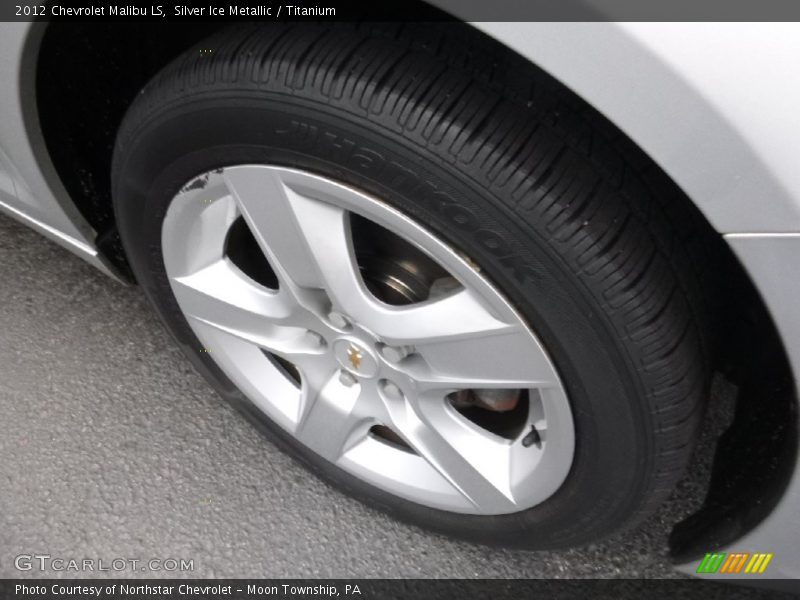Silver Ice Metallic / Titanium 2012 Chevrolet Malibu LS