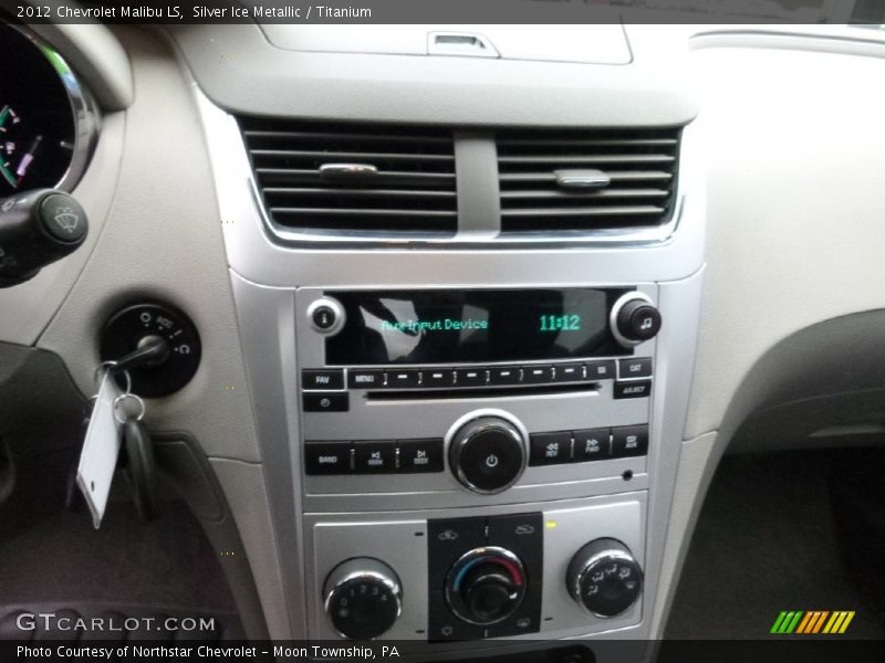 Silver Ice Metallic / Titanium 2012 Chevrolet Malibu LS