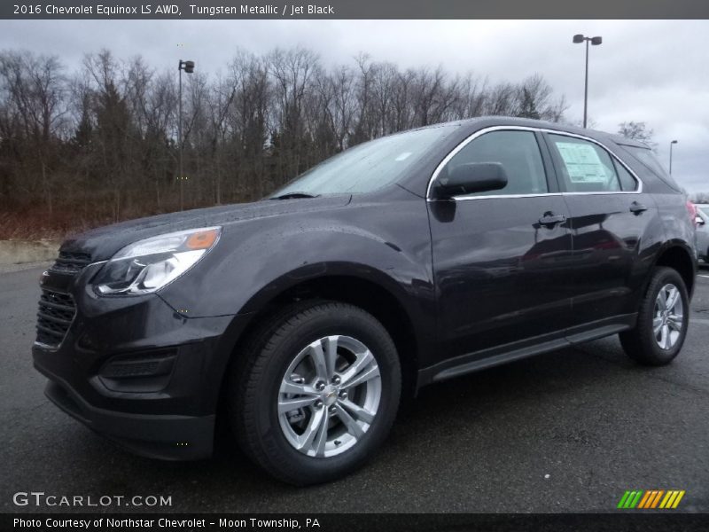 Tungsten Metallic / Jet Black 2016 Chevrolet Equinox LS AWD