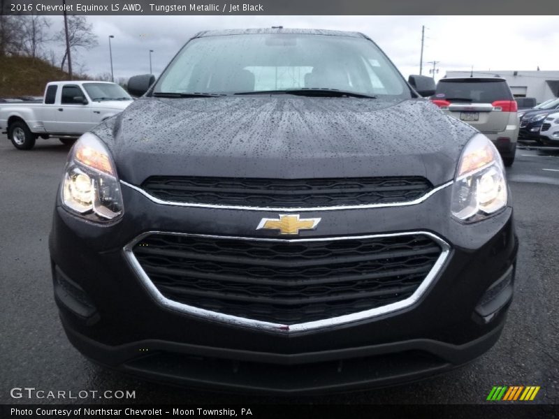 Tungsten Metallic / Jet Black 2016 Chevrolet Equinox LS AWD