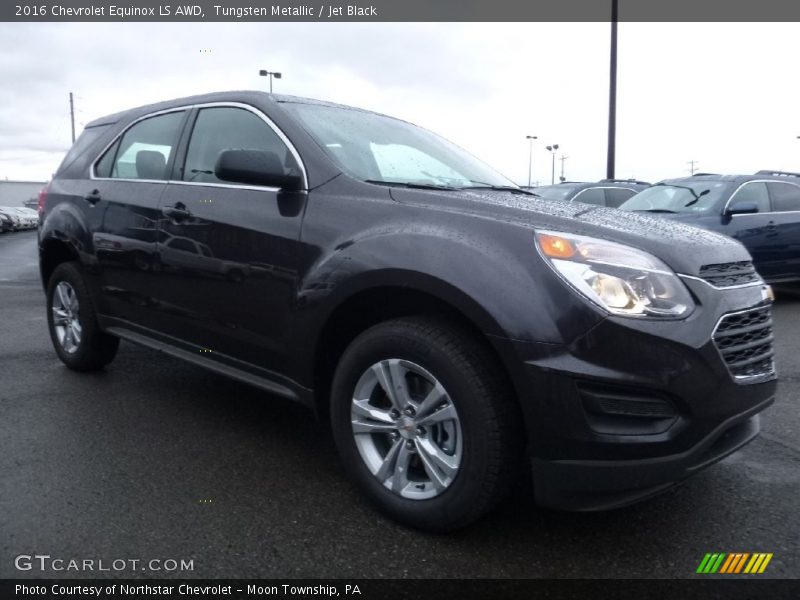 Tungsten Metallic / Jet Black 2016 Chevrolet Equinox LS AWD