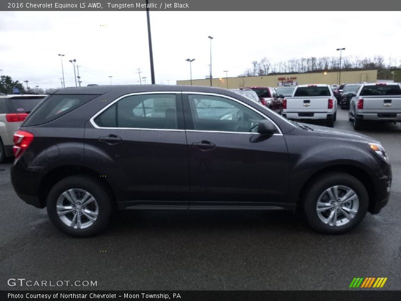 Tungsten Metallic / Jet Black 2016 Chevrolet Equinox LS AWD