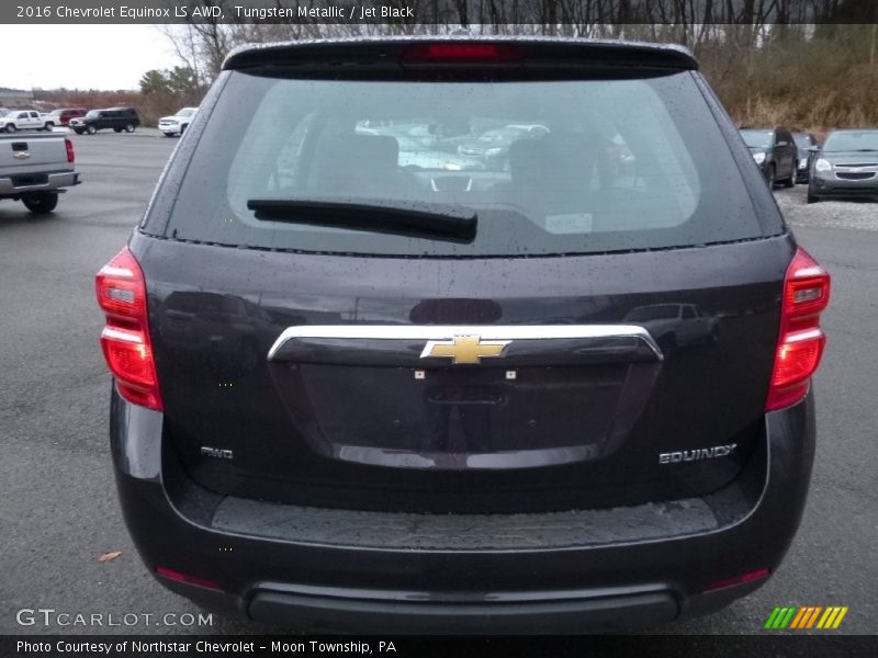 Tungsten Metallic / Jet Black 2016 Chevrolet Equinox LS AWD