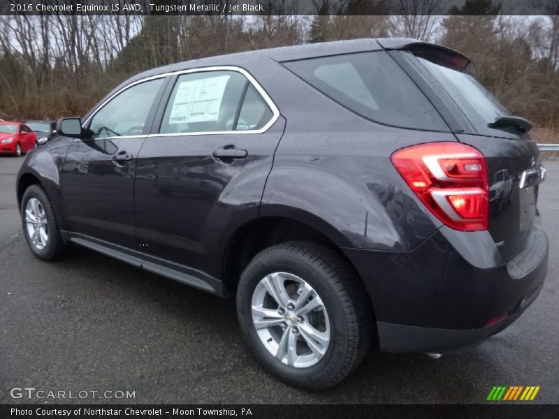 Tungsten Metallic / Jet Black 2016 Chevrolet Equinox LS AWD