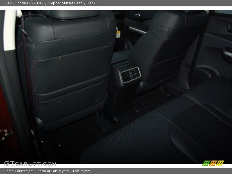 Copper Sunset Pearl / Black 2016 Honda CR-V EX-L