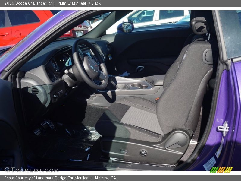 Plum Crazy Pearl / Black 2016 Dodge Challenger R/T