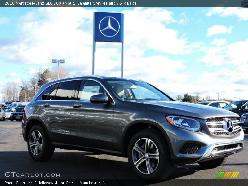 Selenite Grey Metallic / Silk Beige 2016 Mercedes-Benz GLC 300 4Matic