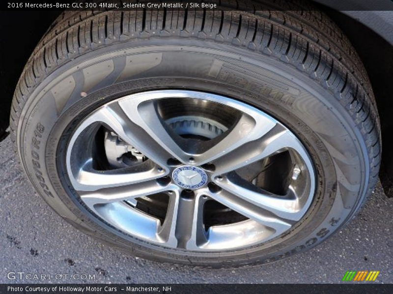 Selenite Grey Metallic / Silk Beige 2016 Mercedes-Benz GLC 300 4Matic