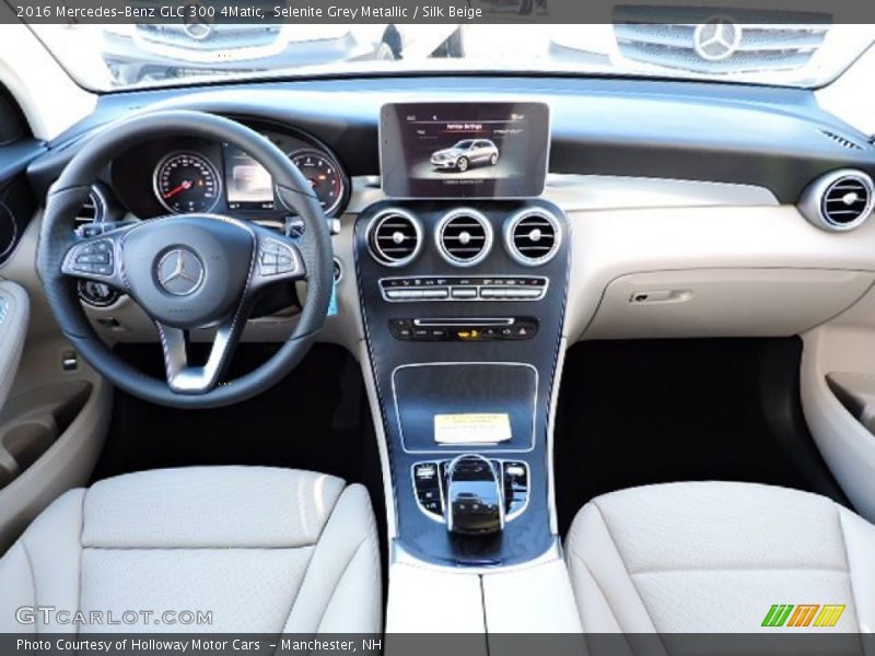 Selenite Grey Metallic / Silk Beige 2016 Mercedes-Benz GLC 300 4Matic