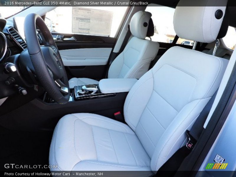 Diamond Silver Metallic / Crystal Grey/Black 2016 Mercedes-Benz GLE 350 4Matic