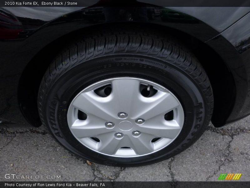 Ebony Black / Stone 2010 Kia Forte EX