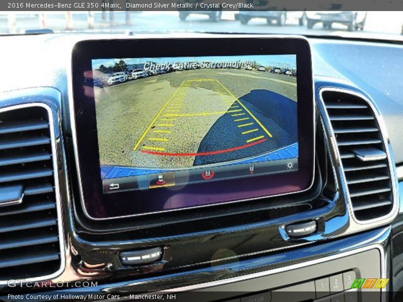 Diamond Silver Metallic / Crystal Grey/Black 2016 Mercedes-Benz GLE 350 4Matic