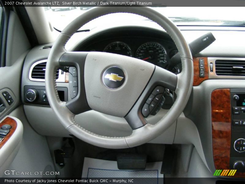 Silver Birch Metallic / Dark Titanium/Light Titanium 2007 Chevrolet Avalanche LTZ