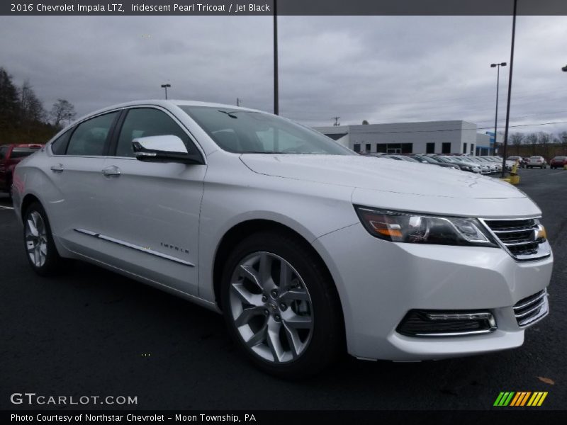 Iridescent Pearl Tricoat / Jet Black 2016 Chevrolet Impala LTZ