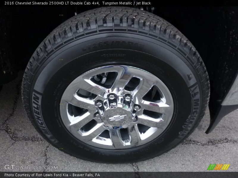 Tungsten Metallic / Jet Black 2016 Chevrolet Silverado 2500HD LT Double Cab 4x4