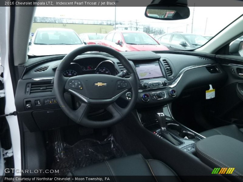 Iridescent Pearl Tricoat / Jet Black 2016 Chevrolet Impala LTZ