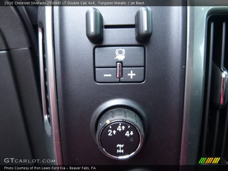 Tungsten Metallic / Jet Black 2016 Chevrolet Silverado 2500HD LT Double Cab 4x4