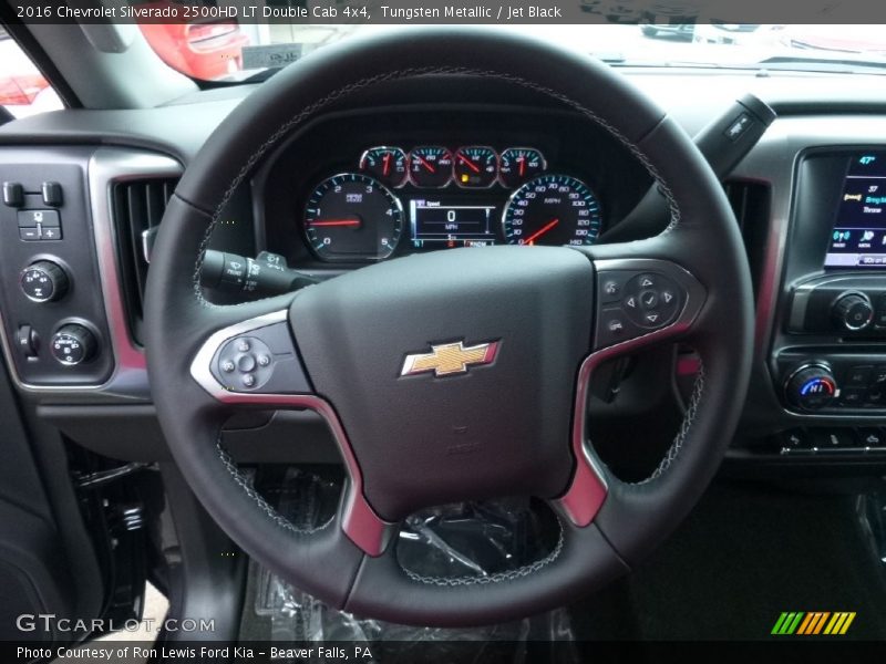 Tungsten Metallic / Jet Black 2016 Chevrolet Silverado 2500HD LT Double Cab 4x4