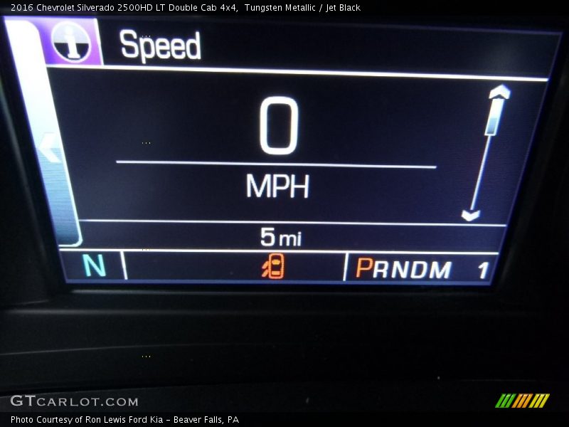Tungsten Metallic / Jet Black 2016 Chevrolet Silverado 2500HD LT Double Cab 4x4