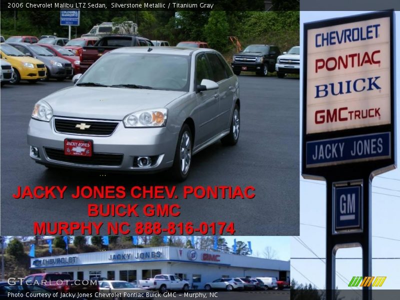 Silverstone Metallic / Titanium Gray 2006 Chevrolet Malibu LTZ Sedan