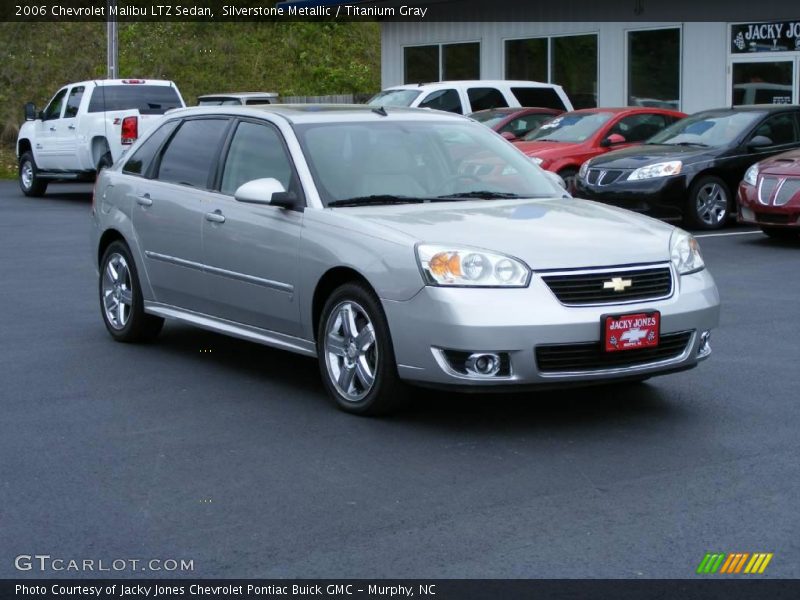 Silverstone Metallic / Titanium Gray 2006 Chevrolet Malibu LTZ Sedan