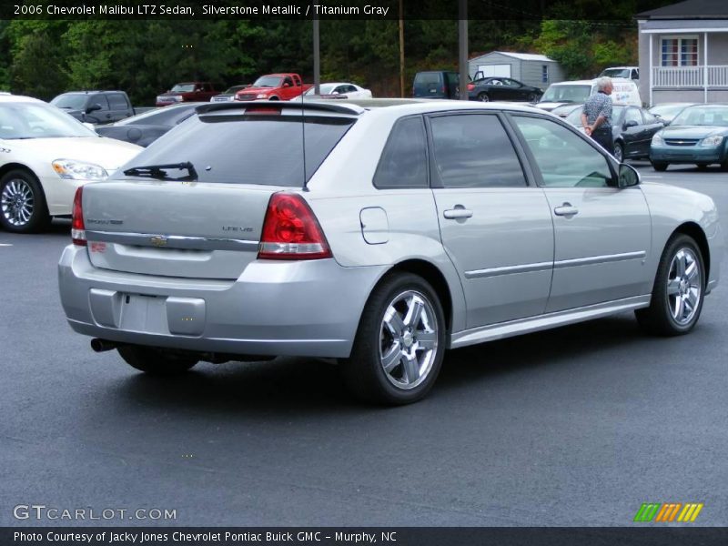 Silverstone Metallic / Titanium Gray 2006 Chevrolet Malibu LTZ Sedan