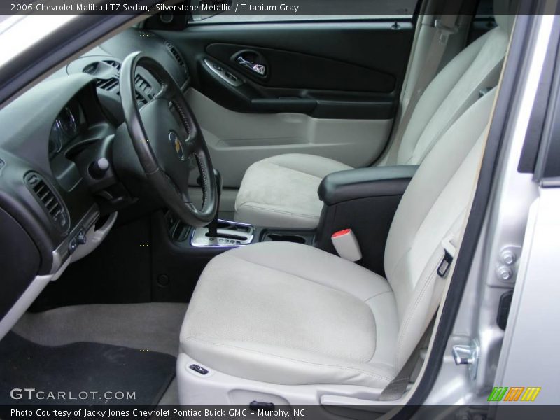 Silverstone Metallic / Titanium Gray 2006 Chevrolet Malibu LTZ Sedan
