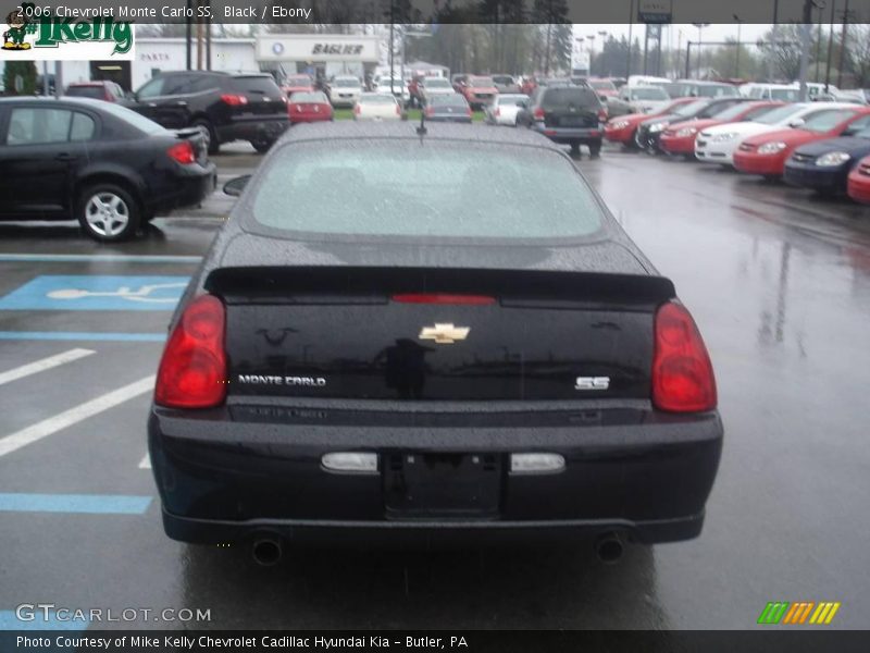 Black / Ebony 2006 Chevrolet Monte Carlo SS