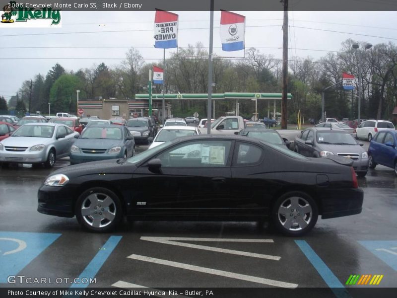 Black / Ebony 2006 Chevrolet Monte Carlo SS