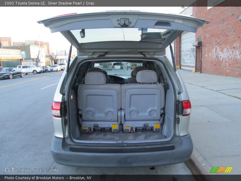 Silver Shadow Pearl / Gray 2003 Toyota Sienna LE
