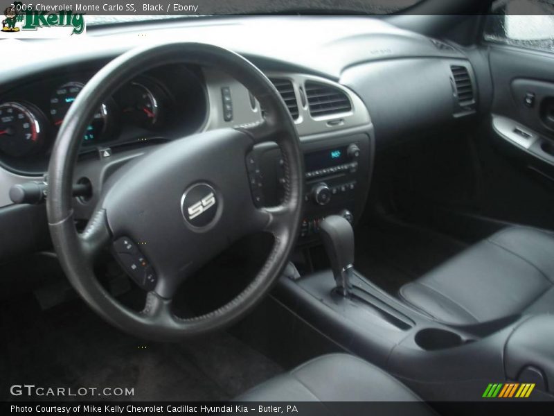Black / Ebony 2006 Chevrolet Monte Carlo SS