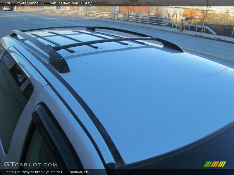 Silver Shadow Pearl / Gray 2003 Toyota Sienna LE