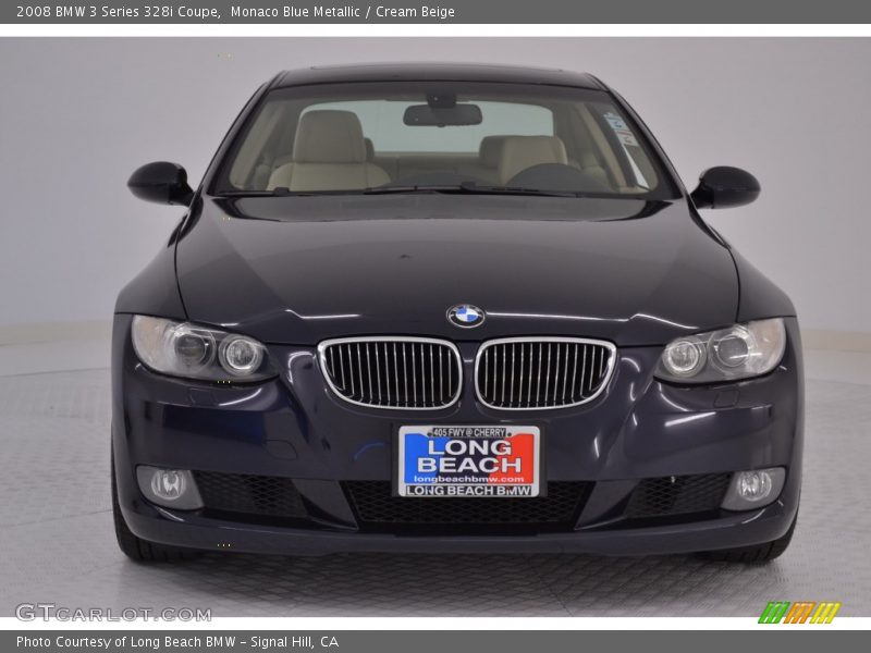 Monaco Blue Metallic / Cream Beige 2008 BMW 3 Series 328i Coupe