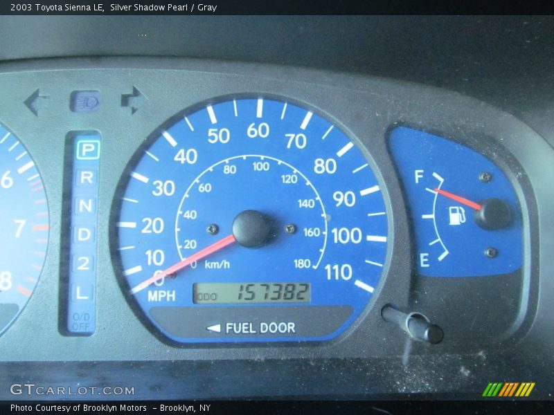  2003 Sienna LE LE Gauges