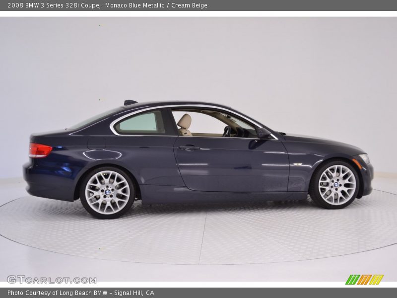 Monaco Blue Metallic / Cream Beige 2008 BMW 3 Series 328i Coupe