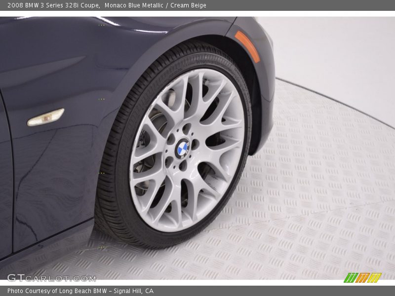 Monaco Blue Metallic / Cream Beige 2008 BMW 3 Series 328i Coupe