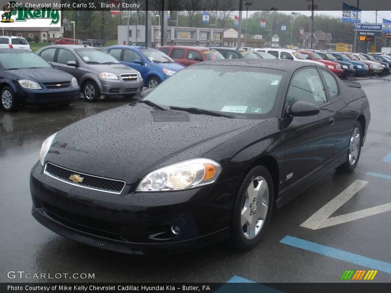 Black / Ebony 2006 Chevrolet Monte Carlo SS